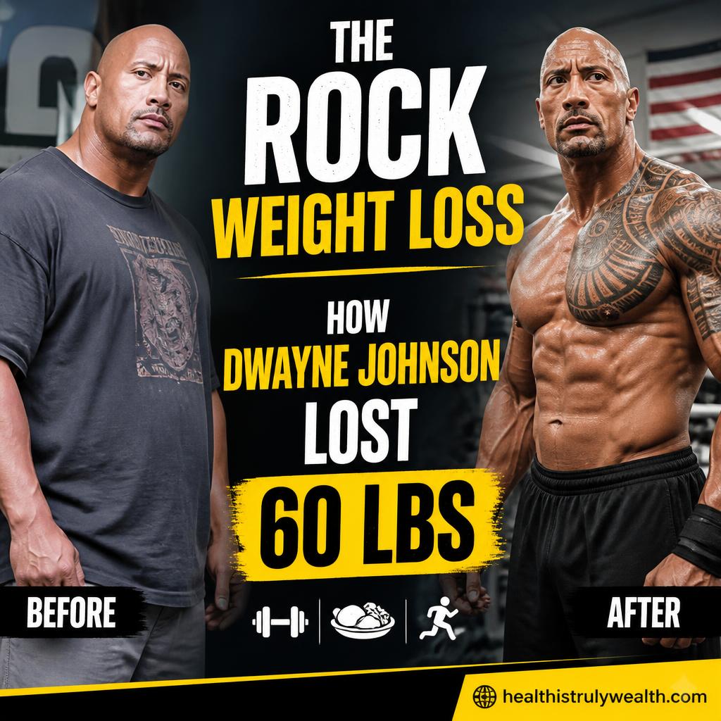 The Rock Weight Loss: How Dwayne Johnson Lost 60 lbs